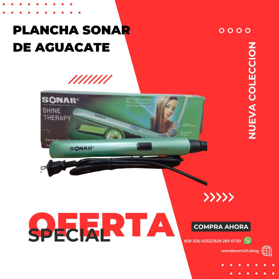 PLANCHA DE AGUACATE SONAR