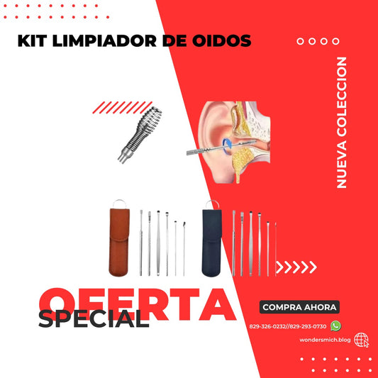 KIT LIMPIA OIDOS