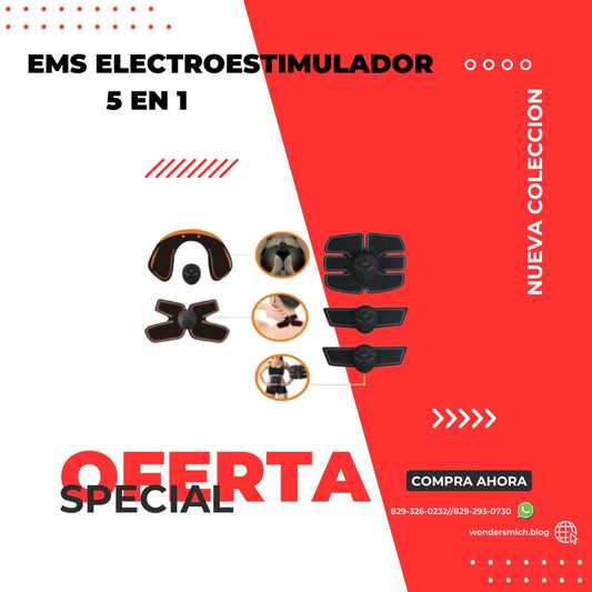 KIT DE ELECTROESTIMULACIÓN 5 EN 1