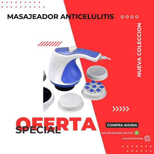 MASAJEADOR ANTICELULITIS